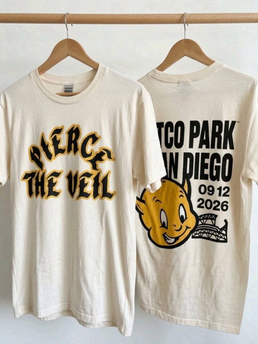 Pierce The Veil San Diego Petco Park 2026 T-Shirt Reprint